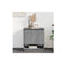 Grey Sonoma Sideboard 70 X 41 X 75 Cm Engineered Wood