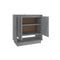 Grey Sonoma Sideboard 70 X 41 X 75 Cm Engineered Wood