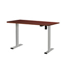 Electric Standing Desk Motorised Sit Stand Desks Table Grey 140Cm