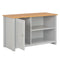 Grey TV Cabinet 95x39x58cm