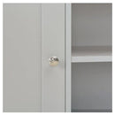 Grey TV Cabinet 95x39x58cm
