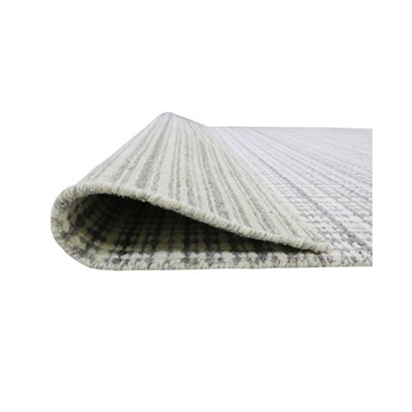 Grid Silver Handmade Rug 160 X 230 Cm