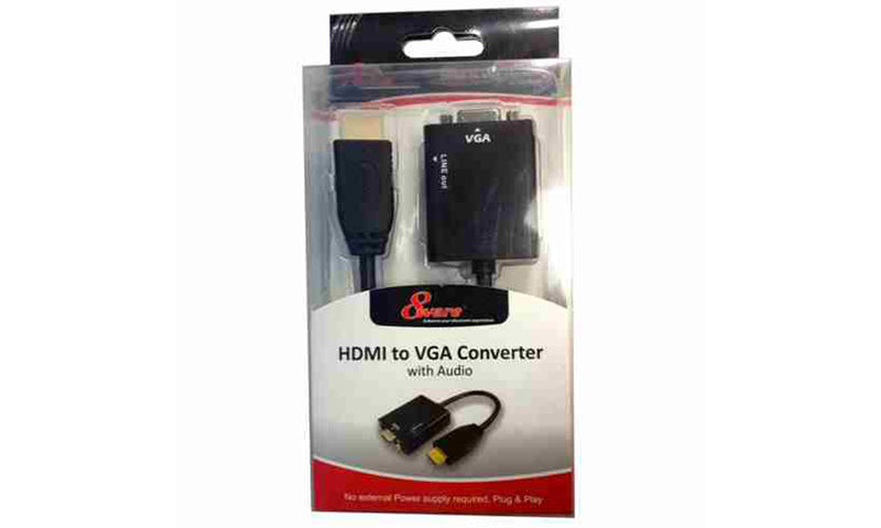 HDMI to VGA Converter without Power Adapter