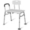 Bath Transfer Bench Chair, Bathtubs or Shower, 125kg Capacity, for Seniors Elderly, White