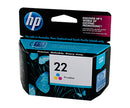 HP 22 Colour Ink Cart C9352AA