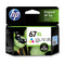 Hp 67Xl Tri Col Ink 3Ym58Aa