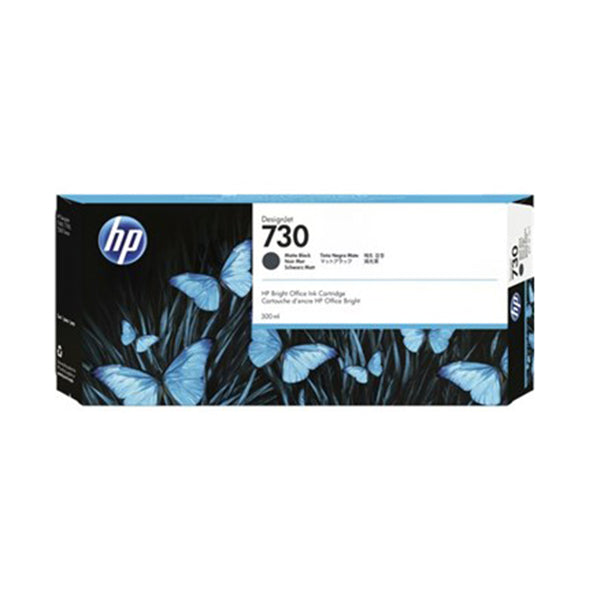 HP 730B 300Ml Matte Black Designjet Ink Cartridge