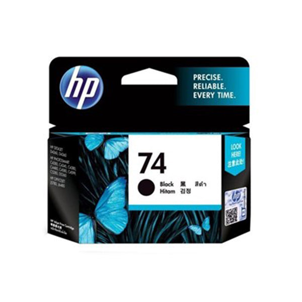 HP 74 Original Ink Cartridge For Photosmart Printers 200 Pages Yield Black