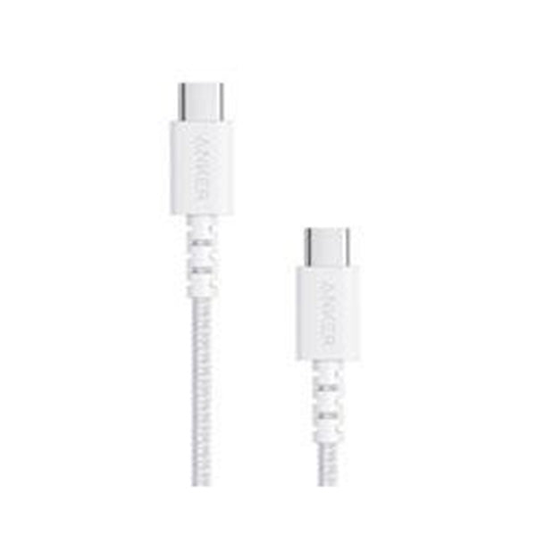 Anker Powerline Select Plus Usb C To Usb C Cable White Nylon