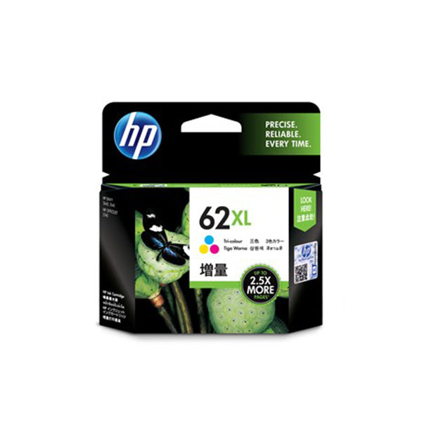 HP 62XL High Yield Tri-Colour Ink Cartridge