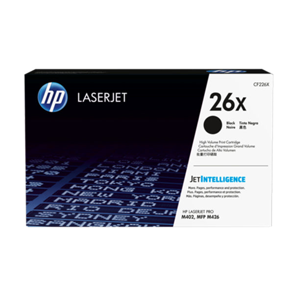 HP 26X Black LaserJet Toner Cartridge