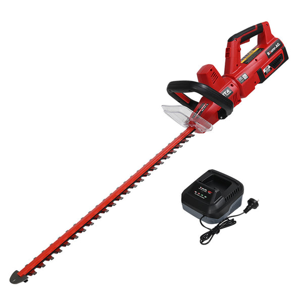 40V 63cm Cordless Electric Hedge Trimmer Kit, with Battery and Fast Charger