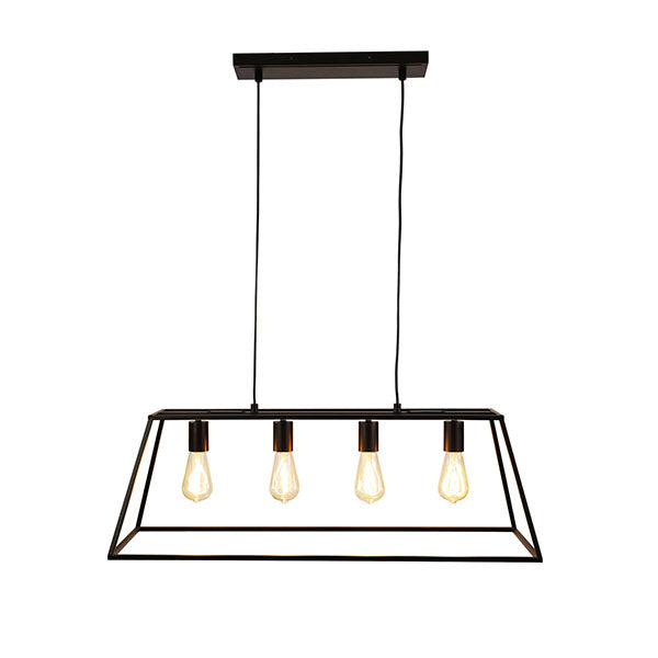 Hamptons Style Classic Pendant Black