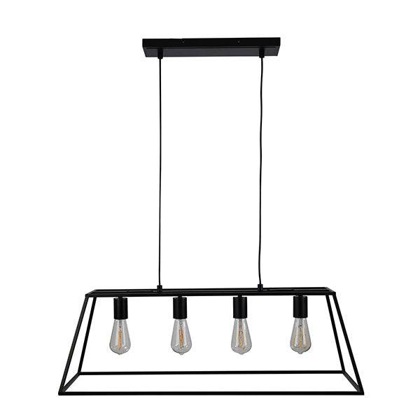 Hamptons Style Classic Pendant Black