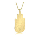 Hamsa Necklace With Names