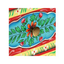 Hand Painted Bedside Cabinet 40 X 30 X 50 Cm Solid Mango Wood