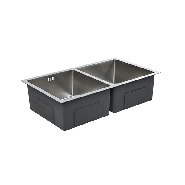 Handmade Kitchen Sink With Overflow Hole Stainless Steel