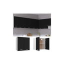 Hanging Cabinet Black 60 X 31 X 60 Cm Engineered Wood