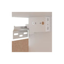 Hanging Cabinet Concrete Grey 60 X 31 X 40 Cm Engineered Wood