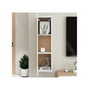 Hanging Tv Cabinet White Chipboard