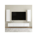 Hanging Tv Cabinet White Chipboard