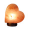 Heart Himalayan Pink Salt Lamp Carved Rock Crystal Light Bulb