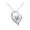 Heart Necklace With Zirconia