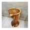 Heart Shape Twisted Stool Raintree Wood Side Table