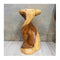 Heart Shape Twisted Stool Raintree Wood Side Table