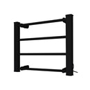 Heated Electric Towel Bathroom Rack Decor Black