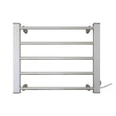 Heated Towel Rack Electric Bathroom Towel Rails Silver