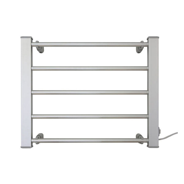 Heated Towel Rack Electric Bathroom Towel Rails Silver