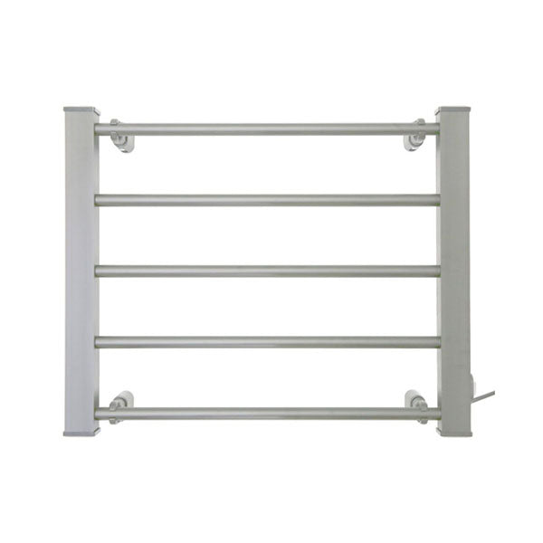 Heated Towel Rack Electric Bathroom Towel Rails Silver