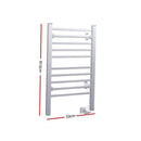 Heated Towel Rail Rack Bathroom Aluminum