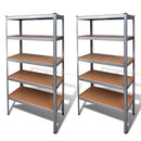 Heavy-Duty Storage Racks (2 Pcs)