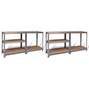 Heavy-Duty Storage Racks (2 Pcs)