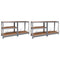 Heavy-Duty Storage Racks (2 Pcs)