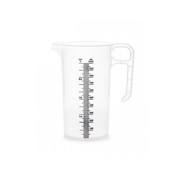 Heavy Duty Clear Plastic Measuring Jug