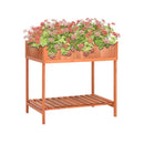 Herb Planter 80 X 60 X 80 Cm Solid Firwood