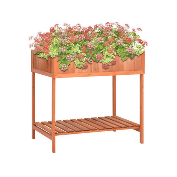 Herb Planter 80 X 60 X 80 Cm Solid Firwood