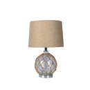 Hessian Complete Table Lamp