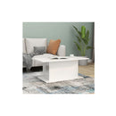 High Gloss White Coffee Table Engineered Wood