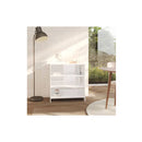 High Gloss White Sideboard Engineered Wood