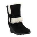 High Wedge Ugg Boots Black