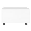 High Gloss White Chipboard Coffee Table 60x60x35cm