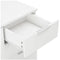 High Gloss White Chipboard Sideboard 71x35x76cm
