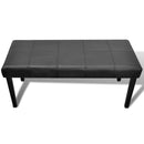 High Quality Artificial Leather Bench