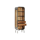 Highboard 40 X 30 X 126 Cm Solid Wood Mango