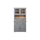 Highboard Solid Pine Panama Range Grey