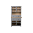 Highboard Solid Pine Panama Range Grey